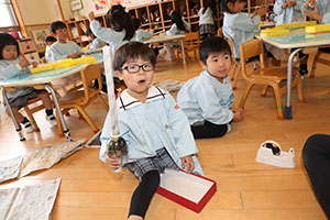 剣の制作　ことり