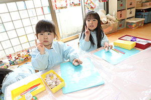 剣の制作　ことり