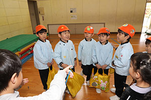 八郷小学校で交流会がありました