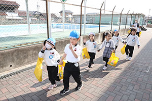 八郷小学校で交流会がありました