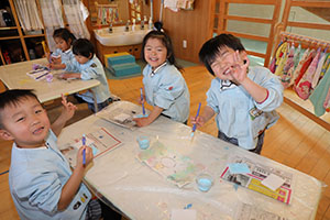 アイスの制作　ぱんだ