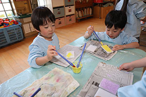 アイスの制作　ぱんだ