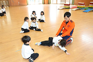 体操教室　ー跳び箱ー　ひまわり