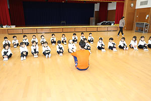 体操教室　ー跳び箱ー　たんぽぽ