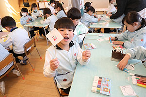 科学教室「色の不思議」　D・E