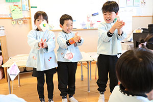 科学教室「色の不思議」　D・E