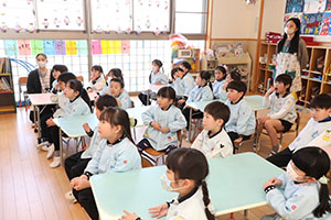 科学教室「色の不思議」　D・E