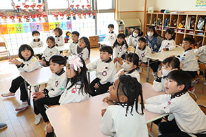 科学教室「色の不思議」　A・B・C