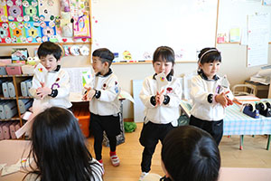 科学教室「色の不思議」　A・B・C