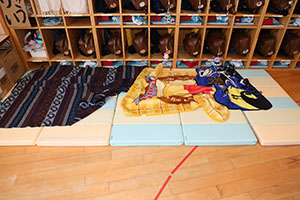 足湯♨気持ちよかったね　こあら（ひよこ）