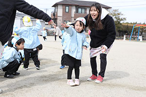 リレー楽しかったね　こあら・ぱんだ