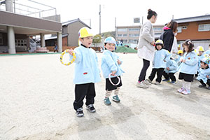 リレー楽しかったね　こあら・ぱんだ