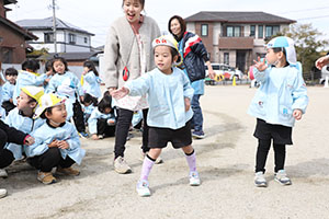 リレー楽しかったね　こあら・ぱんだ