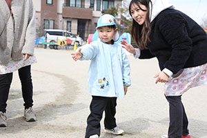 リレー楽しかったね　こあら・ぱんだ