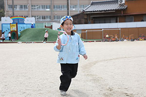 リレー楽しかったね　こあら・ぱんだ