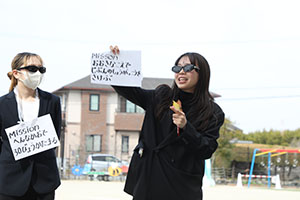 2月生まれの誕生会　「逃走中ゲーム」　 年長組