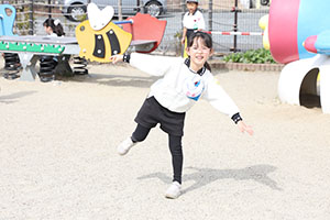 2月生まれの誕生会　「逃走中ゲーム」　 年長組