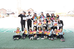 2月生まれの誕生会　「逃走中ゲーム」　 年長組