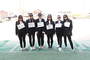 2月生まれの誕生会　「逃走中ゲーム」　 年長組