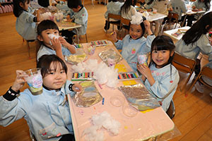 わたあめの制作　A