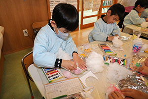 わたあめの制作　A