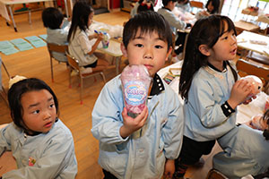 わたあめの制作　A