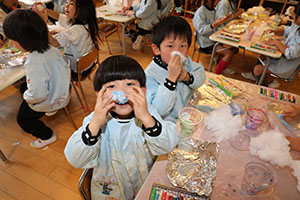 わたあめの制作　A