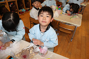 わたあめの制作　A