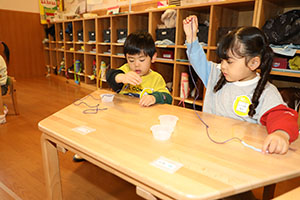 ペンダントの制作　あひる