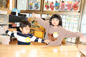 ペンダントの制作　あひる