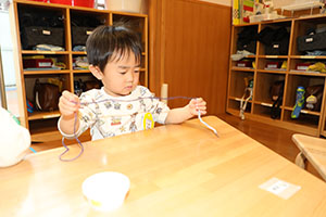 ペンダントの制作　あひる