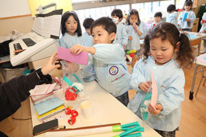 野菜の制作　すみれ