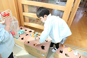 野菜の制作　すみれ