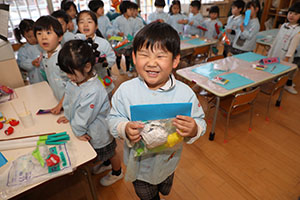 野菜の制作　すみれ