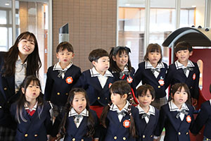 動画の撮影がありました　年長