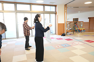 動画の撮影がありました　年長