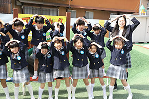 動画の撮影がありました　年長