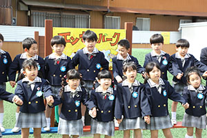 動画の撮影がありました　年長