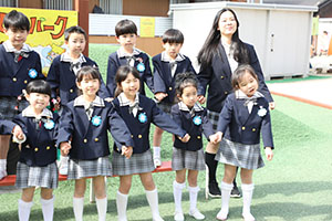 動画の撮影がありました　年長