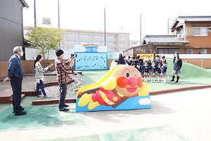 動画の撮影がありました　年長