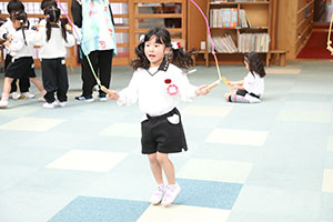 縄跳び大会　年中　NO．2