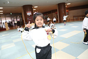 縄跳び大会　年中　NO．2