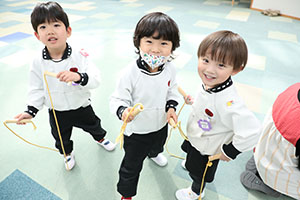 縄跳び大会　年中　NO．2