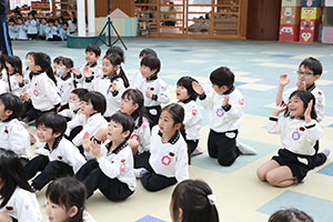 縄跳び大会　年中　NO．1