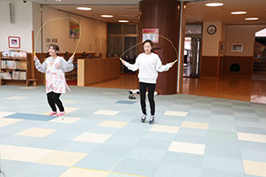 縄跳び大会　年中　NO．1