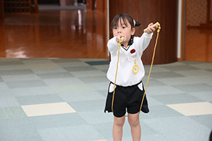 縄跳び大会　年中　NO．1