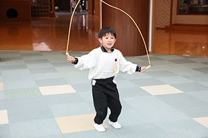 縄跳び大会　年中　NO．1