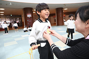 縄跳び大会　年中　NO．1
