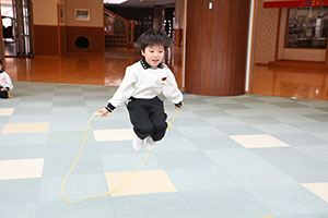 縄跳び大会　年中　NO．1