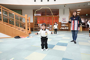 縄跳び大会　年中　NO．1